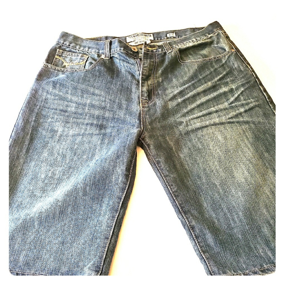 Mens ecko unlimited Jean's shorts size 36 waist.